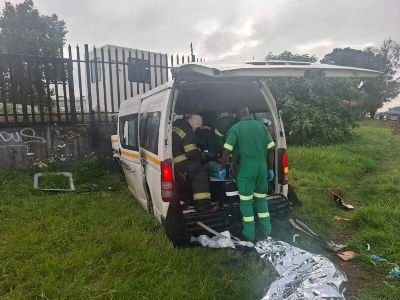 A man and a woman were declared dead on the scene by paramedics.