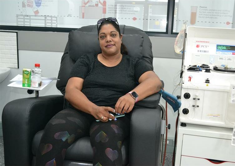 “For me, it’s all about giving back and having the ability to save someone else’s life.”