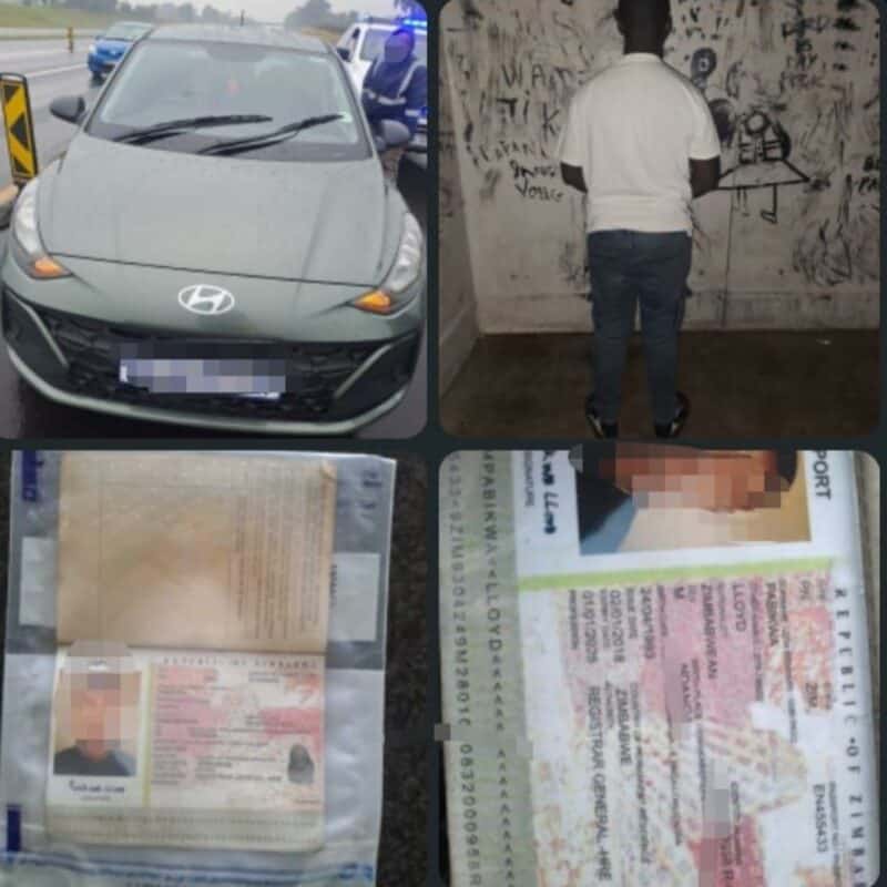 An e-hailing cab driver and two pedestrians were arrested after being found with fraudulent documents during an EMPD operation, while several vehicles were also impounded.