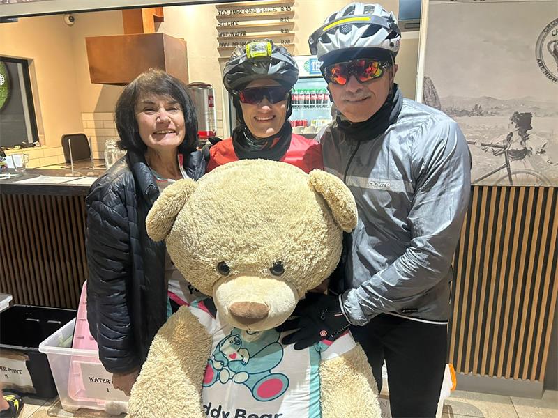 Community members are called to support the Teddy Bear Foundation for Abused Children by helping raise funds while enjoying a challenging and cycling experience.