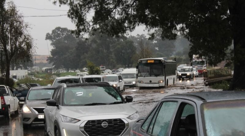 Rising water levels submerged key routes and bridges, prompting warnings for motorists to avoid flooded areas.