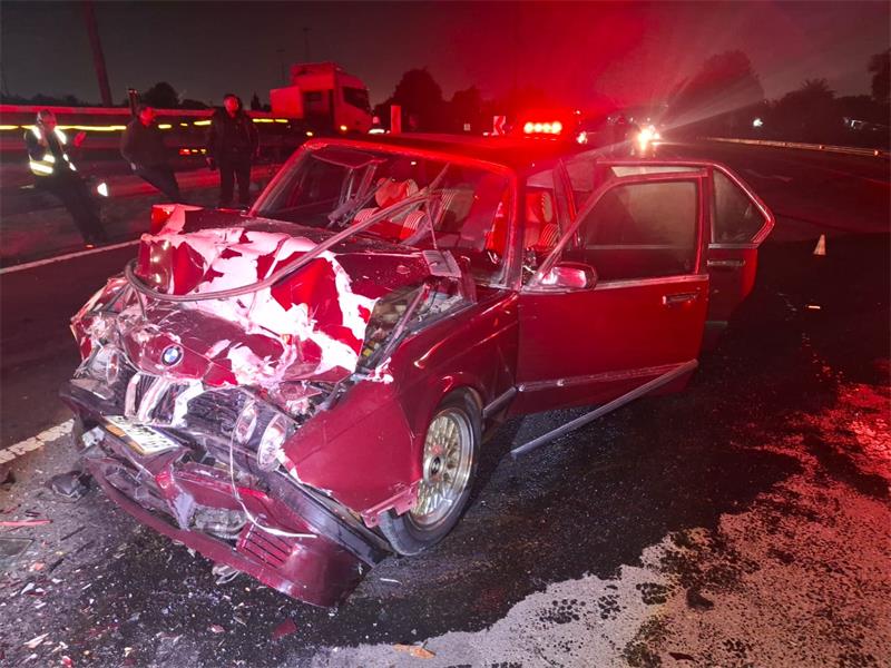 A male driver in his late forties and a female passenger of unknown age died in the collision.