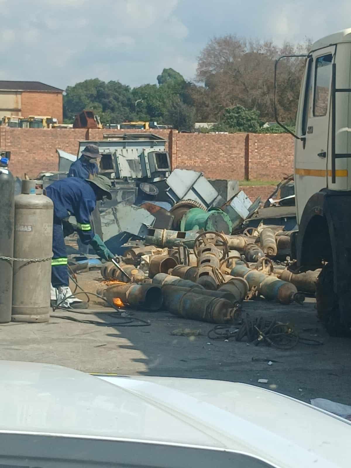 SAPS destroys illegal mining equipment in Ekurhuleni | Germiston City News