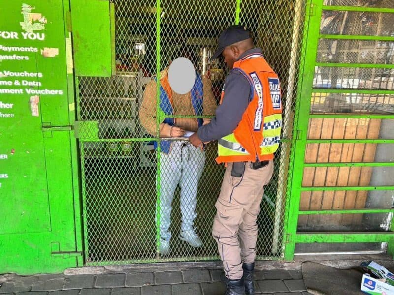 Officials confiscated expired food products and closed businesses operating under allegedly unsafe and unhygienic conditions during a by-law enforcement operation in Benoni.