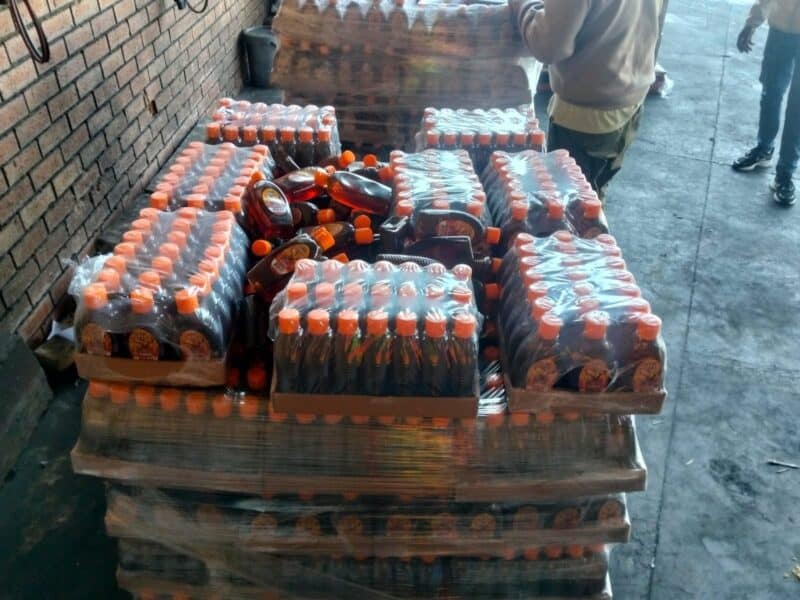 Police confiscated counterfeit, contraband and illicit goods worth more than R500 000 during a three-day crackdown across Germiston, Langlaagte and Cleveland.