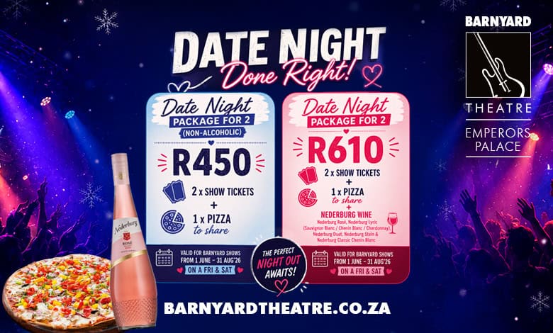 Escape the chill at Emperors Palace Barnyard with unbeatable Date Night Packages