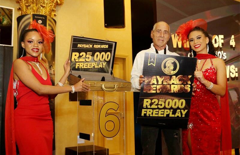 Netto walked away with R25 000 in FreePlay during the 20:00 Gold card draw.