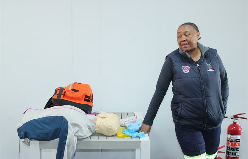 Early Childhood Development practitioners and community organisations from across Ekurhuleni received hands-on firefighting, CPR and emergency preparedness training aimed at building safer and more resilient communities.