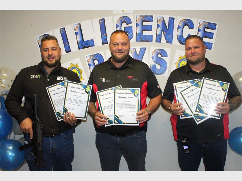 Elsburg SAPS Station Commander Col Louis Sibonangaye Maluleka awarded officers and stakeholders for their contribution to crime-fighting operations.