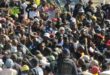 Scores of protestors gathered outside the Germiston council chambers following illegal immigration related marches that took place across the Germiston area today. The protest ended soon after memorandum was handed over with the crowds dispensing to different directions.