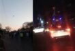 High police visibility in the area, with officers on the ground and a police helicopter monitoring developments from the air.