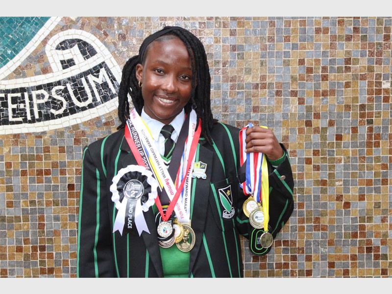 From overcoming asthma to winning medals in cross-country and athletics while starring for Dawnview High School's girls' soccer team, Grade 11 learner Atang Legodi is proving that determination and hard work can turn setbacks into success.