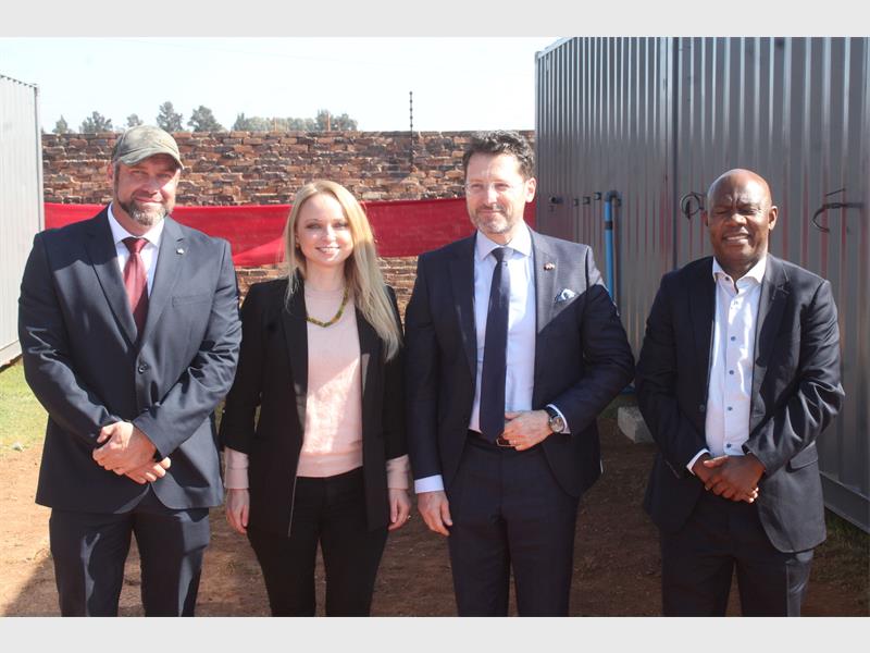 The innovative facility treats greywater from showers, kitchens and laundry separately from blackwater from toilets.