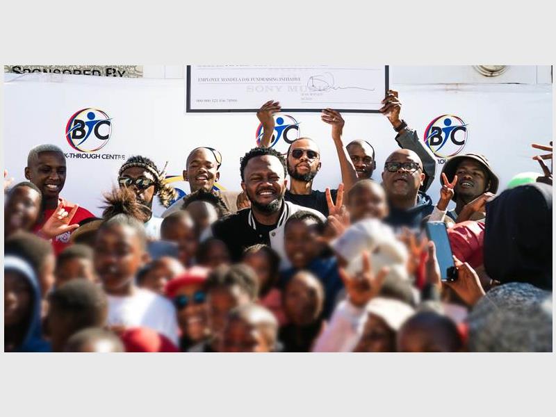A Mandela Day partnership between Sony Music Africa and the Break-Through Centre highlighted the power of community, music and hope for Katlehong's youth.