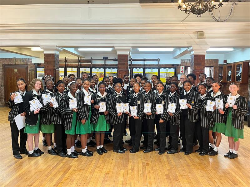 The entries were adjudicated by renowned South African cellist, pianist, conductor and teacher Carel Henn.