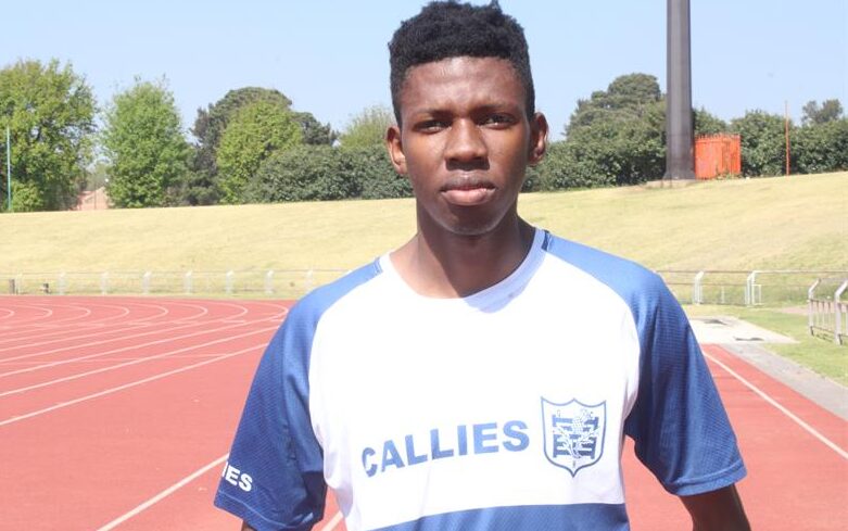 Nkateko Maluleke is preparing for the U19 100m, 200m and long jump.