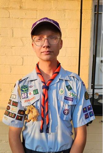 Springs scouts Samuel van de Griendt received the highest awards for the Scout saying the award means learning more about the scouts.