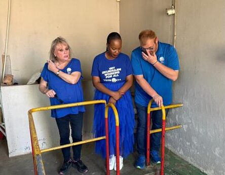 “A pool filled with green water after years of closure should not be the normal state of a public recreational facility,“ said DA mayoral candidate Khathutselo Rasiligwane.