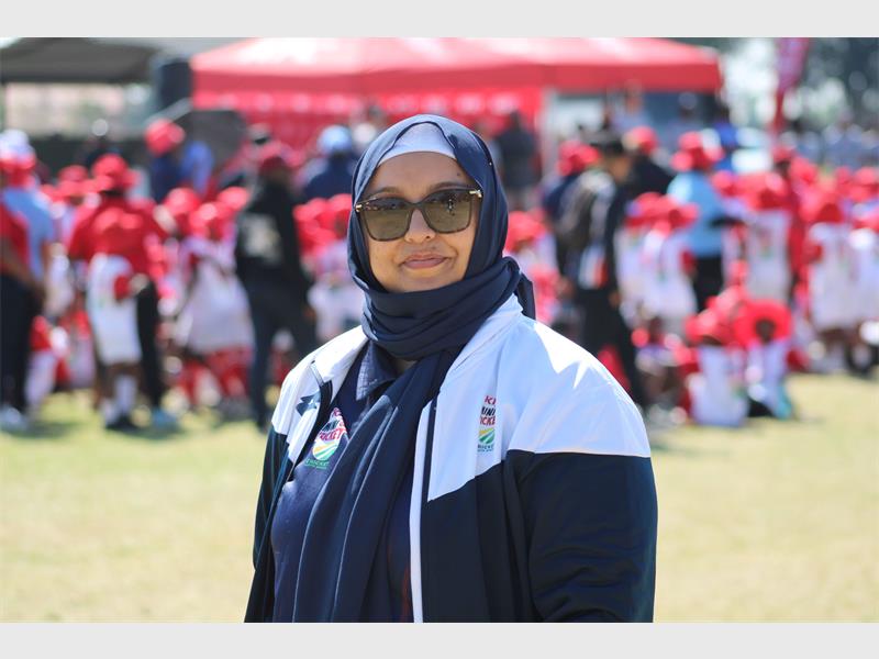 She was named the Eastern Cricket’s KFC mini-cricket volunteer coach of the year.