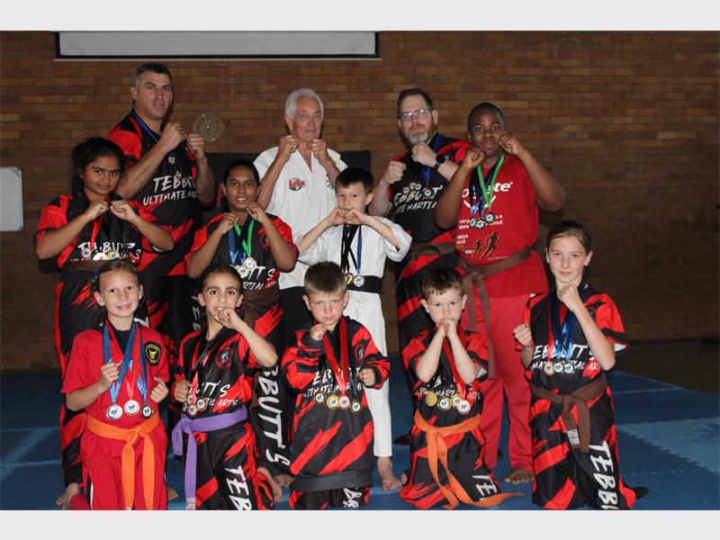 Tebbutt academy shine in kickboxing tournaments