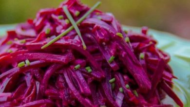 Beetroot salad.