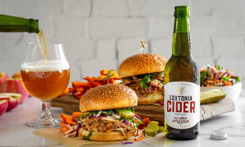 2 DECEMBER - WFD - Loxtonia Pale Amber Cider braised pulled pork sandwiches (Medium)