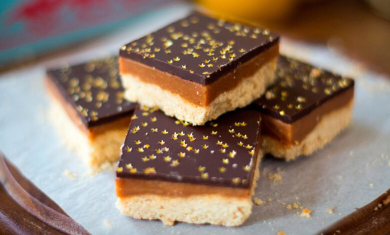 28 AUGUST - SUNDAY SPOIL – Millionaire chocolate squares