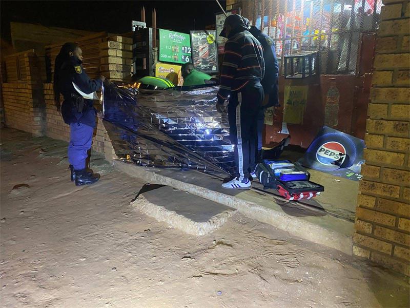 A 45-year-old Mozambican man was shot and killed outside his tuck shop in Duduza during a hijacking. His vehicle was later found abandoned in Tsakani.