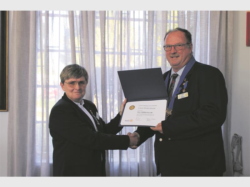 The Springs Gold Rotary Club reappointed Andrew Irvine as president, as he leads efforts to modernise meetings and engage youth in community service.