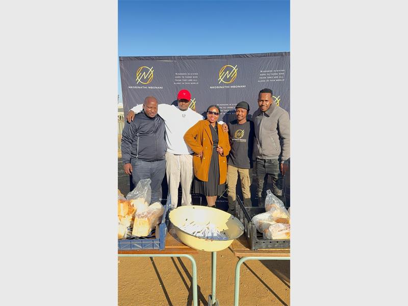 The Nkosinathi Mbonani Foundation supported matric learners at Mbongeni Mgugudu Secondary School with a warm meal during a winter education camp, giving them hope and motivation.