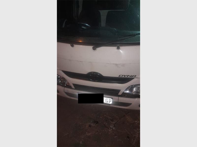 The EMPD recovered a stolen truck abandoned in Langaville and arrested three wanted for assault and domestic violence in Putfontein.