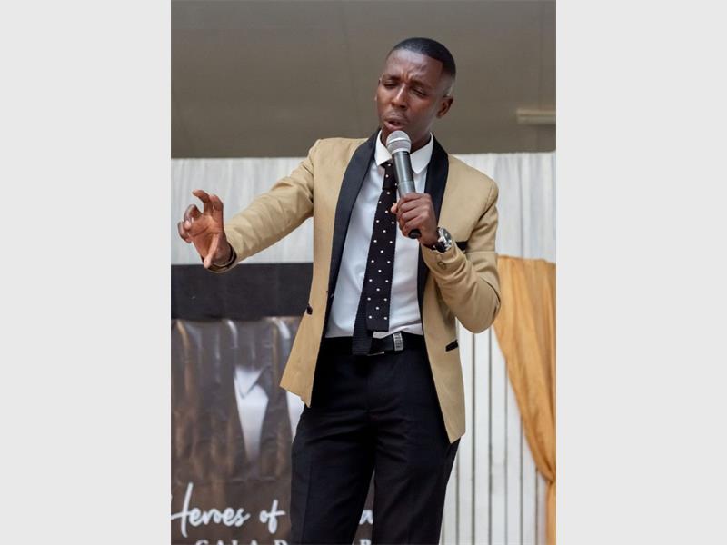 A young gospel artist found his voice in church and hoped his music would inspire spiritual change across the country.