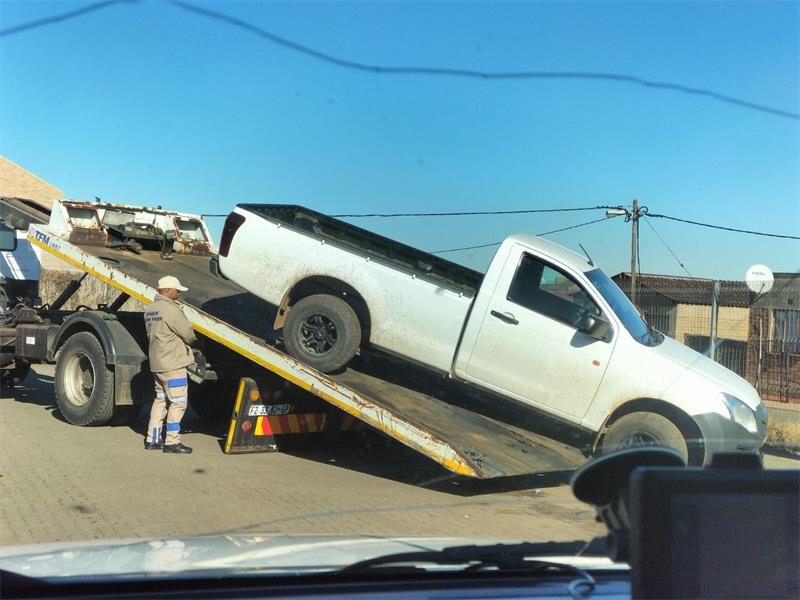 The vehicle was found abandoned following GPS tracking and taken to Aeroton Police Pound for further investigation.