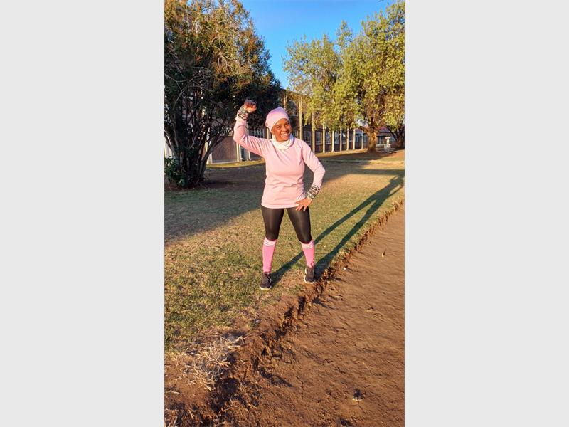 Kwa-Thema's Seipati ‘Mama Action’ Dhludhlu (60) is more than a fitness enthusiast. She is a powerhouse of purpose, community upliftment, and creative activism.