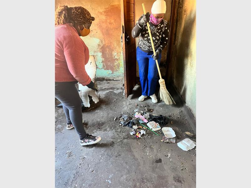 Kwa-Thema Community Unites to Restore Pensioner’s Dignity.