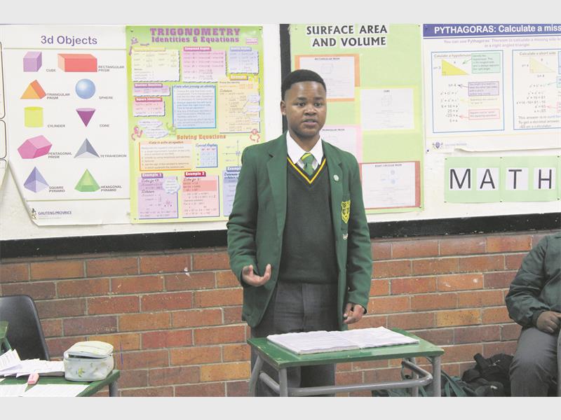 The schools that make it to the finals stand a chance at representing their region at the nationals in Durban.