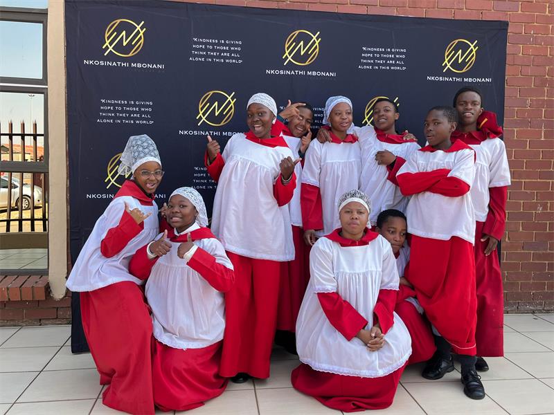 The Nkosinathi Mbonani Foundation hosted a special day for young altar servers, offering support, mentorship, and encouragement.