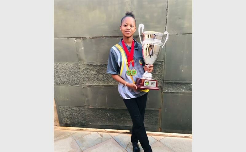 Gauteng’s Phindile Ndlovu (15) returns from her first national darts championship with gold, bronze, and a heart full of pride.