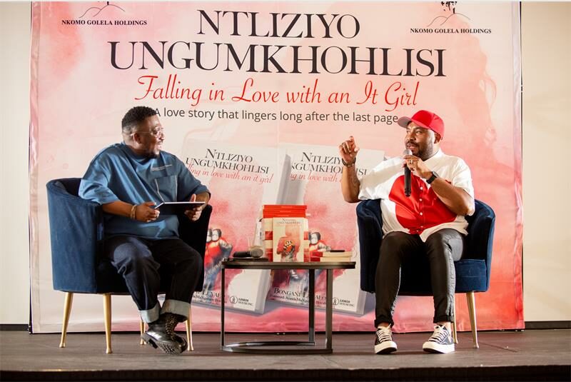 Author and Cool Dads Foundation founder Bongani Luvalo unveils his new novel, Ntliziyo Ungumkhohlisi – Falling in Love with an IT Girl, at Carnival City, delving into themes of romance, family and grief.