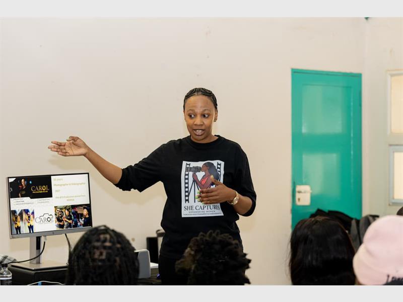 Tsakani-based photographer Nokufika Maseko turned a passion into a profession, and now she helps other women break into the male-dominated world of photography and videography.