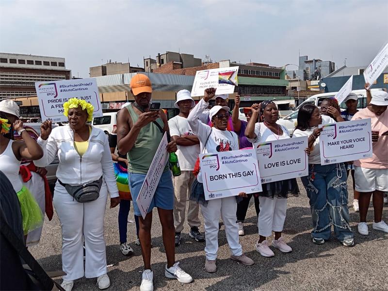 The streets of Springs were filled with colour and solidarity as the Ekurhuleni LGBTI held its 18th annual Pride March, with community members advocating for LGBTQI rights.