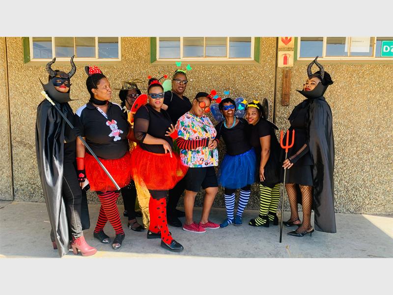 Sibonisiwe Primary School was colourful when book characters were brought to life.
