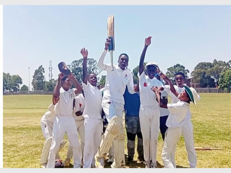 Kwa-Thema U19 crush Hugenote to claim the Easterns Hub cricket championship.