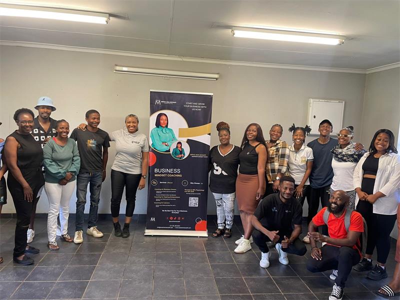 Ama Mohapi invites Kwatsaduza community members to free weekly Business Masterclasses.