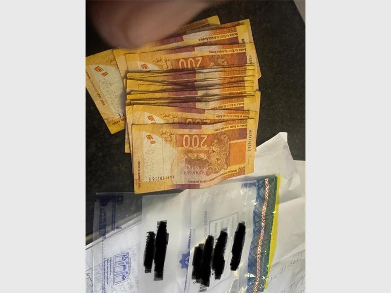 The driver allegedly attempted to bribe officers with R6 000 for his release.
