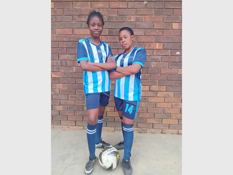 Two young Tsakani footballers, Retsibisitswe Matjomane and Sanele Khumalo, are breaking barriers and motivating other girls to pursue soccer in their communities.