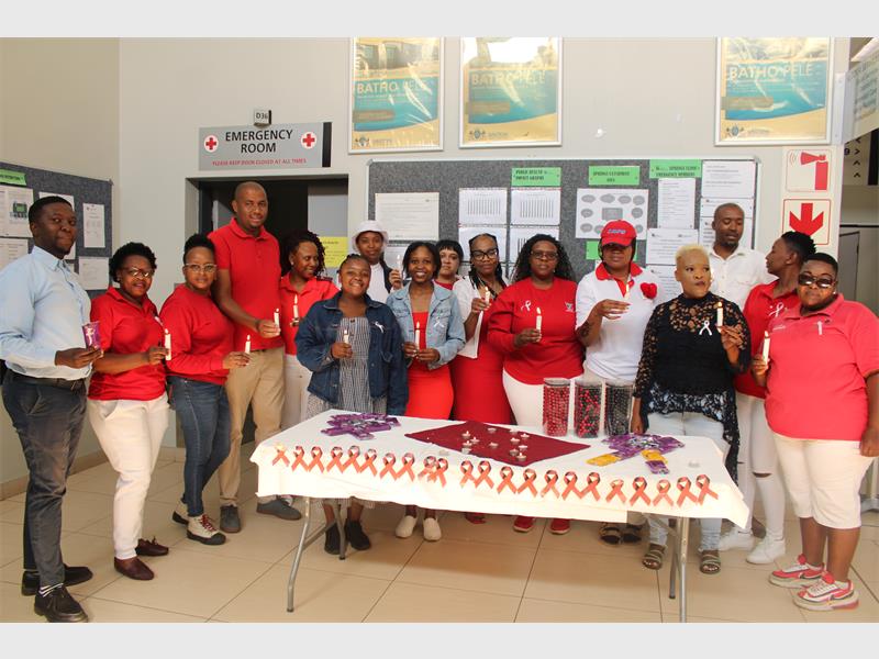 Springs Clinic hosts candlelight programme in honour of World Aids Day