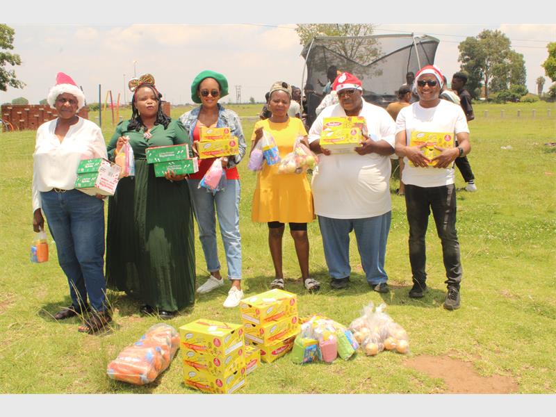 The Themba Victor Mahlangu Foundation hosted its third annual Christmas outreach, offering essential support to vulnerable families in Duduza.