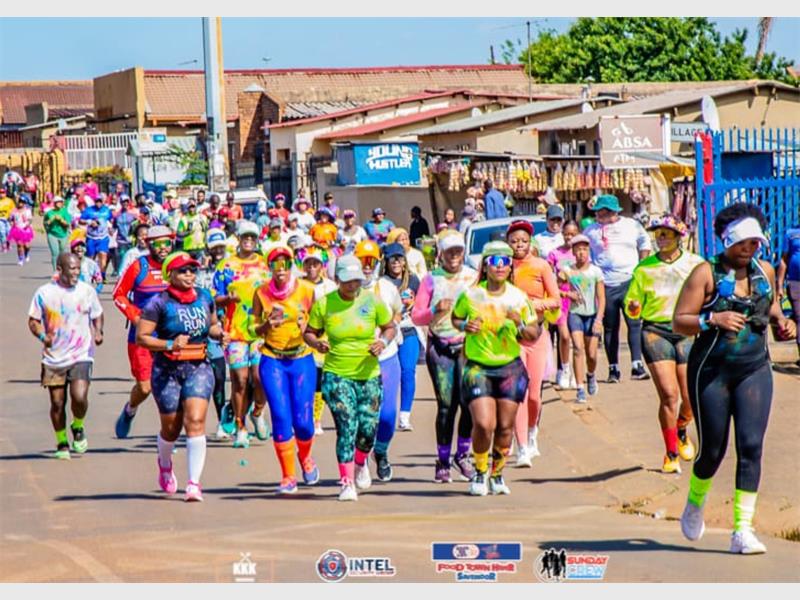 With smiles, colour and energy, the Kwa-Thema Colour Run brought the community together to celebrate movement and wellness.