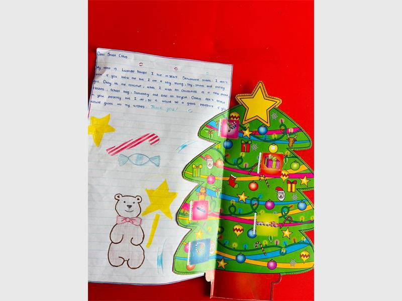 Lwandle Nhlapo shares a touching Christmas wish that’s sure to warm Santa’s heart.